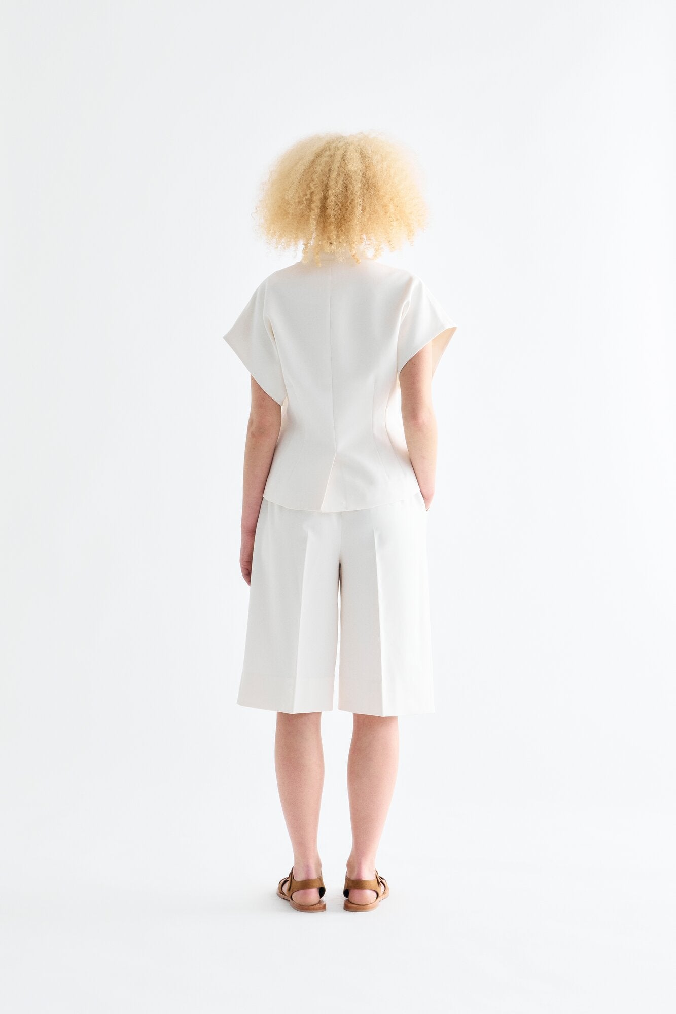 Lainey shorts - 007 Egret